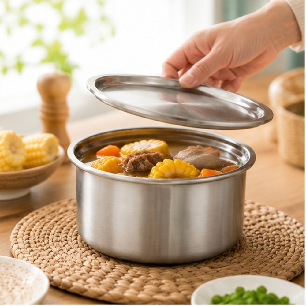 Home Cooking Food - 304 Stainless Steel Ramekin with Lid