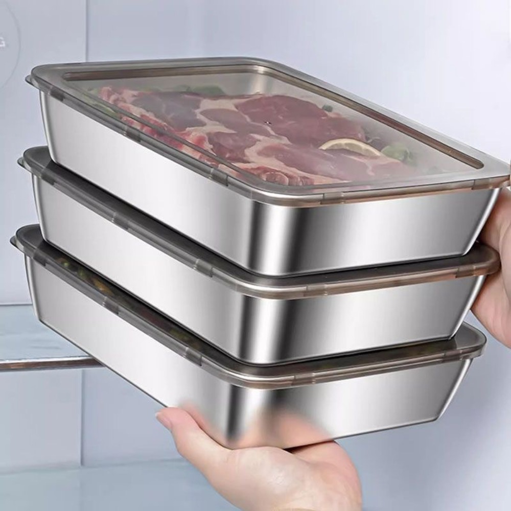Home Cooking Food - Food Grade Stainless Steel Serving Tray
