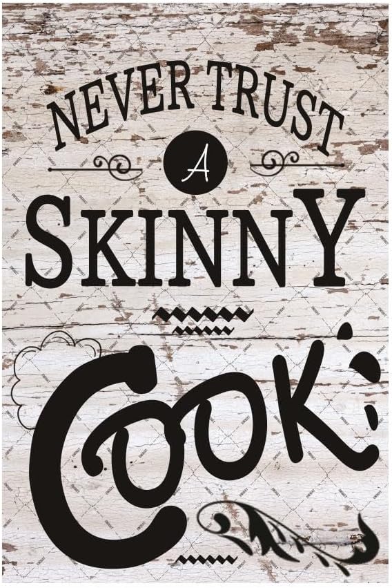 1p, Kitchen Quote Never Trust  - đánh giá và giá Home Cooking Quotes